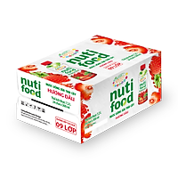 Thùng 24 chai Nước uống Sữa trái cây Nuti hương Dâu chai 300ml TU.NTD01TI NUTIFOOD