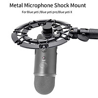 Professional Studio Recording Condenser Mic Shock Mount Shockproof Microphone Holder for Blue Yeti Mics