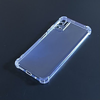 Ốp lưng silicon trong suốt chống sốc 4 cạnh cao cấp cho Xiaomi Redmi Note 10 5G (khoét riêng mắt camera)