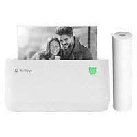 Máy In Nhiệt Di Động Mini Không Dây PeriPage A9S Max Mini Portable Photo 304 DPI BT Thích Hợp In Sticker, Hóa Đơn, Nhãn Dán