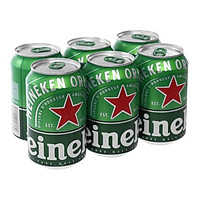 Combo 06 lon Bia Heineken Lon 330ml