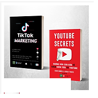 Combo 2 cuốn: Tiktok Marketing và Hướng dẫn căn bản về cách kiếm tiền từ Youtube