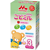 Sữa Morinaga Số 3 Hương Dâu - Kodomil (18g x 12 gói)