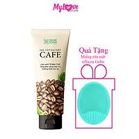 Gel Tẩy Da Chết Cafe Cocayhoala Sáng Da Sạch Mụn - Tăng Hấp Thụ Dưỡng Chất của Da 100g + Tặng Miếng Rửa Mặt Sillicon Gobo Cleansing Pad Làm Sạch Sâu - Ngừa Mụn - Không gây tổn thương da, Hộp 1 Chiếc
