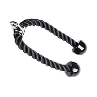 Tricep Rope Abdominal Crunches Cable Attachment Pull Down Laterals Biceps Training Fitness Equipment Body Building Gym