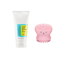 Sữa Rửa Mặt Cosrx Low PH Morning Gel Cleanser tặng kèm cọ rửa mặt bạch tuộc