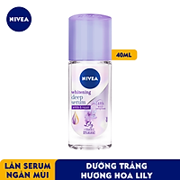 Lăn Ngăn Mùi Nivea Serum Trắng Mịn Hương Hoa Lily (40ml) 85310