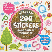 NDB - Bộ sưu tập 200 sticker bảng chữ cái tiếng việt