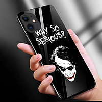 Ốp điện thoại kính cường lực cho máy iPhone 11 - Why so serious MS ACZTU005