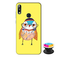 Ốp lưng điện thoại Asus Zenfone Max Pro M2 hình Ong Vàng tặng kèm giá đỡ điện thoại iCase xinh xắn - Hàng chính hãng