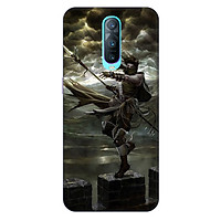 Ốp lưng nhựa cứng nhám dành cho Oppo RX17 Pro in hình Nhẫn Giả
