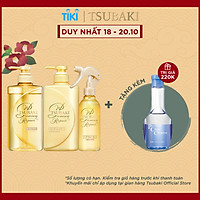 Bộ Ba Chăm Sóc Tóc Phục Hồi Ngăn Rụng Tóc Tsubaki Gội Xả (490ml/chai) + Xịt Dưỡng Tóc 220ml-95243