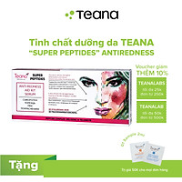 Tinh chất dưỡng da TEANA “SUPER PEPTIDES” ANTI-REDNESS AID KIT SERUM giảm đỏ, viêm và phục hồi da nhạy cảm