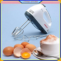 Máy Đánh Trứng Đánh Kem Mini Cầm Tay Cao Cấp SCARLETT Với 7 Tốc Độ Cực Mạnh Và Hoạt Động Êm Ái