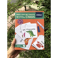Thẻ Học Thông Minh Viết Và Xoá Được Nhiều Lần Mideer - Write And Wipe Activity Card