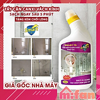 Tẩy Cặn Canxi Trên Kính SMART TK - Vệ Sinh Sạch Cặn Bám Lâu Ngày Vách Kính Nhà Tắm, Gương - MIFAN Phân Phối Chính Hãng