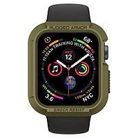 Ốp Spigen Apple Watch Series 5 / 4 (44mm) Case Rugged Armor - hàng chính hãng