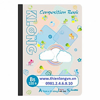 Sổ may dán gáy B5 - 320 trang; Klong 965 mẫu 2