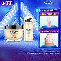 Combo Kem Dưỡng OLAY Total Effects Ngăn Ngừa Và Bảo Vệ Da Khỏi 7 Dấu Hiệu Lão Hóa
