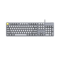 Bàn phím cơ Xiaomi MIIIW G06 Bàn phím chơi game có đèn nền 104Key 6 loại ánh sáng trắng Bàn phím có dây