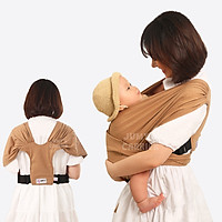 Địu vải Jumy, địu em bé bằng cotton cao cấp siêu dịu nhẹ, thoáng mát khi tiếp xúc với làn da trẻ nhỏ - Full màu