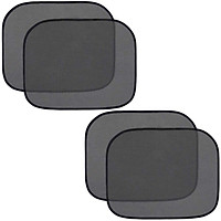 4pcs Car Window Shades 44*38cm Electrostatic Film Side Window Sunshade