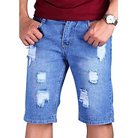 Quần Short Jean Nam qq33 Vải Jean Loại Tốt Muidoi