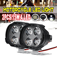 1 pcs1000LM Super bright 5700~6200K 6 Led Motorcycle Headlight bulb work Head Light Fog Driving Spot lamp Night Headlamp accessories for haulage Motor & Bike & Car & ORV