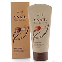 Sữa rửa mặt Anjo Snail Foam Cleansing dưỡng ẩm da Hàn Quốc 150ml