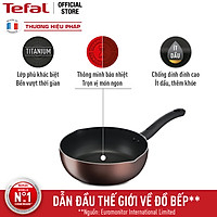 Chảo chiên sâu lòng Tefal Day By Day G1436405 24cm - Chống dính đáy từ - Dùng cho mọi loại bếp - Báo nhiệt thông minh - Hàng chính hãng