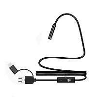 5.5mm Endoscope Inspection Camera USB Waterproof For Android Phone MAC 1m