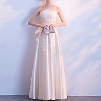 Đầm maxi cúp ngực dự tiệc mặc cưới TRIPBLE T DRESS - Size M/L (kèm ảnh/video thật)MS130Y