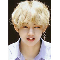Bông tai mỹ nam V BTS chữ thập