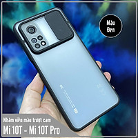 Ốp lưng cho Xiaomi Mi 10T Pro - Redmi K30S nhám viền màu trượt camera