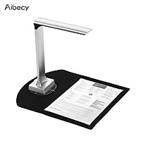 Aibecy BK32 Foldable HD High Speed USB Image Document Camera Scanner 15 Mega-Pixels A4 Scanning Size with LED Light for