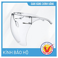 Kính bảo hộ cao cấp Asia Face Shield - Phòng chống dịch, chống khói bụi, chống đọng hơi thở, bảo vệ mắt