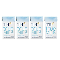 Lốc 4 sữa tươi TH Milk nguyên chất 110ml - 00065