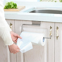 Paper Roll Towel Holder Stainless Steel Racks Under Cabinet Drawer Kitchen