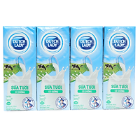 Big C - Lốc 4 hộp sữa Cô Gái Hà Lan có đường 180ml - 01856
