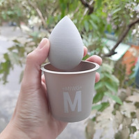 Bông phấn trang điểm hộp đựng Coffe Super Fashion - Gửi màu ngẫu nhiên