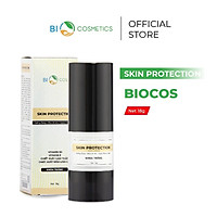 Kem Dưỡng Da Skin Protection BIOCOS 20g - Ngừa Thâm Nám, Khóa Trắng