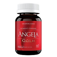 Thực Phẩm Chức Năng Sâm ANGELA GOLD Sức Khoẻ - Sắc Đẹp - Sinh Lý Nữ (Chai 60 viên)