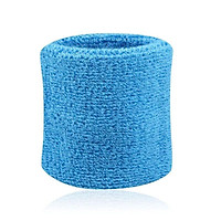 2PCS Wristband Sport Sweatband Hand Hand Sweat Wrist Support Brace Wraps Guards Gym Volleyball Basketball Tennis Multi-color