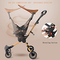 Xe đẩy dạo chơi 2 chiều gấp gọn cao cấp V5B