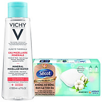 Bộ nước tẩy trang dành cho da nhạy cảm VICHY Mineral Micellar Water Sensitive 200ml