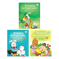 Combo 3 Quyển Bộ Khởi Động Trí Thông Minh Cho Trẻ Từ 0 - 6 Tuổi