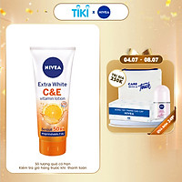 Sữa Dưỡng Thể Dưỡng Trắng Nivea NIVEA EXTRA WHITE C & E VITAMIN - 180ML - 84374