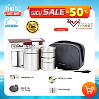 Bộ Hộp Cơm Giữ Nhiệt Lock&Lock LHC8016 (1150ml) - Hàng Chính Hãng