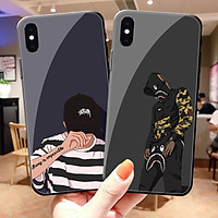 Ốp lưng Dành Cho Samsung A32 - A52 - A72- A51 - A71 - A21S - A20 - A30 in hình hiphop underground boy siêu ngầu mặt kính