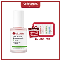 Ampoule Chuyên Biệt Chăm Sóc Da Nhờn Cell Fusion C Final Rescue Syrup Ampoule 30ml